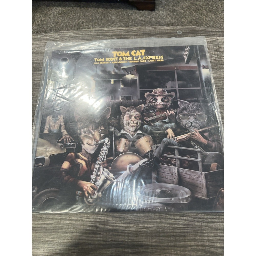 TOM SCOTT‎ AND THE L.A. EXPRESS TOM CAT  LP ORIG. 1975